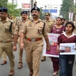 Mission Shakti Makes Its Mark: 2,000 Women Take to the Streets in Ghaziabad, Delivering a Strong Message of Safety and Respect. IMAGE CREDIT TO पुलिस