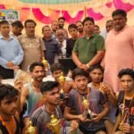 Young participants showcased their strength in the race competition; Sahil topped the junior category, while Farman secured first place in the senior category. IMAGE CREDIT TO रिपोर्टर