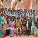 Under Mission Shakti, a foot march was taken out in Modinagar carrying the message of women safety and empowerment, with MLAs and officials participating. IMAGE CREDIT TO REPORTER