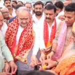 Inauguration of Maa Shakambhari Devi Navratri fair, comprehensive security arrangements made across three zones and 16 sub-sectors.. IMAGE CREDIT TO रिपोर्टर