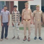 Two accused arrested in Badhapur for cutting and stealing teak and khair trees; wood recovered. IMAGE CREDIT TO POLICE