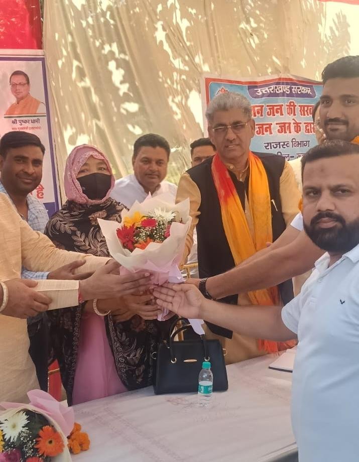 Camp Held in Piran Kaliyar to Address Public Grievances; 117 People Benefit from Government Schemes — IMAGE CREDIT TO रिपोर्टर