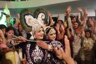 Devotional Fervor Fills Mata Ki Chowki at IMS Ghaziabad; Over 450 Students Participate — IMAGE CREDIT TO इंस्टीट्यूट