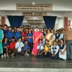 Sportsmanship Resonates at Nawada’s Navodaya Vidyalaya as the District Magistrate Distributes Footballs to Students IMAGE CREDIT TO सूचना विभाग