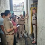 Police Make Public Announcements at Homes of Two Absconding Accused in Cow Slaughter Cases, Court Orders Affixed IMAGE CREDIT TO पुलिस