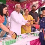 Kanya Inter College Receives Solar Hand Pump and Covered Stage; Handwashing Campaign Also Launched IMAGE CREDIT TO सूचना विभाग