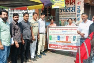 Crackdown on Garbage and Banned Polythene in Thanabhawan, Violators Fined ₹4,200 IMAGE CREDIT TO रिपोर्टर