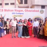 A grand event of ‘Navkriti – Dandiya and Best Seller Showdown’ held at I.T.S. Mohan Nagar. IMAGE CREDIT TO इंस्टीट्यूट