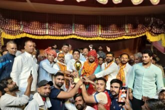 Vishal Club Wins the Kabaddi Tournament Final at the Jewar Fair. IMAGE CREDIT TO रिपोर्टर