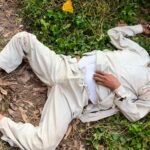Labourer’s Body Found with a Gunshot Wound to the Head, Causing Panic in Rampur Maniharan IMAGE CREDIT TO रिपोर्टर