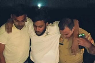 Criminal Carrying a ₹10,000 Reward for Robbery on DME Arrested After an Encounter. IMAGE CREDIT पुलिस