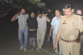 Police Encounter in Tronica City: Bilal, a Murder Suspect Wanted by Police, Arrested in Injured Condition IMAGE CREDIT TO पुलिस