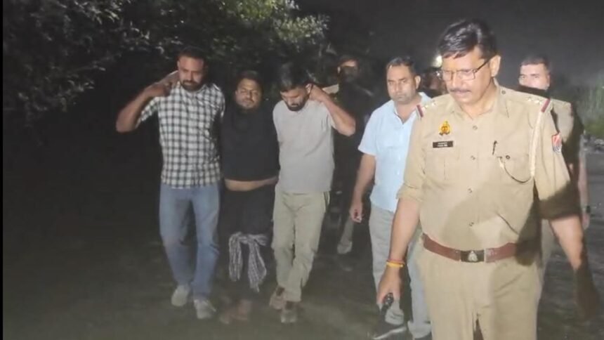 Police Encounter in Tronica City: Bilal, a Murder Suspect Wanted by Police, Arrested in Injured Condition IMAGE CREDIT TO पुलिस