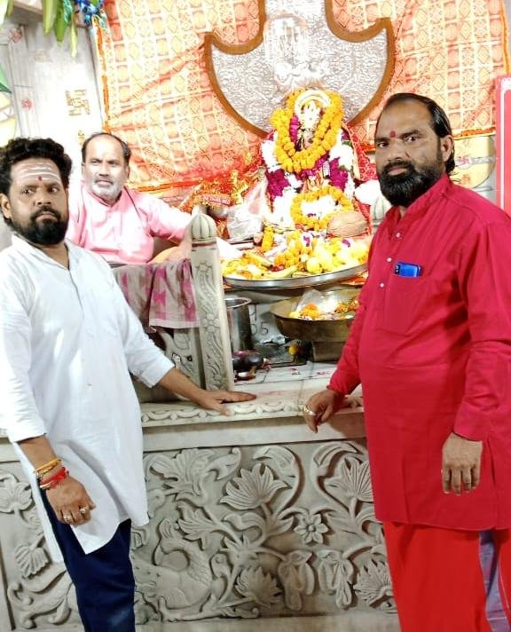 A Massive Influx of Devotees at the Ancient Bala Sundari Devi Temple During Navratri; Temple Premises Echo with Chants of “Jai Mata Di” — IMAGE CREDIT TO रिपोर्टर