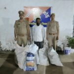 Illegal Firecracker Sales Busted in Tila Mod; One Accused Arrested — IMAGE CREDIT TO पुलिस