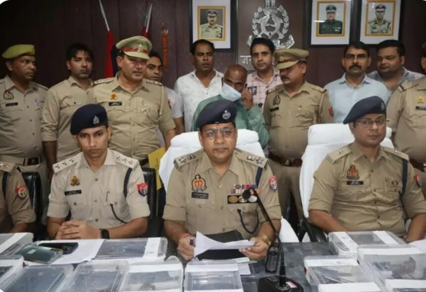 Illegal firearm factory operating at a tubewell in the forest busted; 40 weapons recovered. IMAGE CREDIT TO पुलिस
