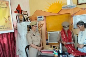 Navratri Celebrations Held at Bal Mitra Centre; Children Educated About Self-Defense and Personal Safety. IMAGE CREDIT TO सूचना विभाग