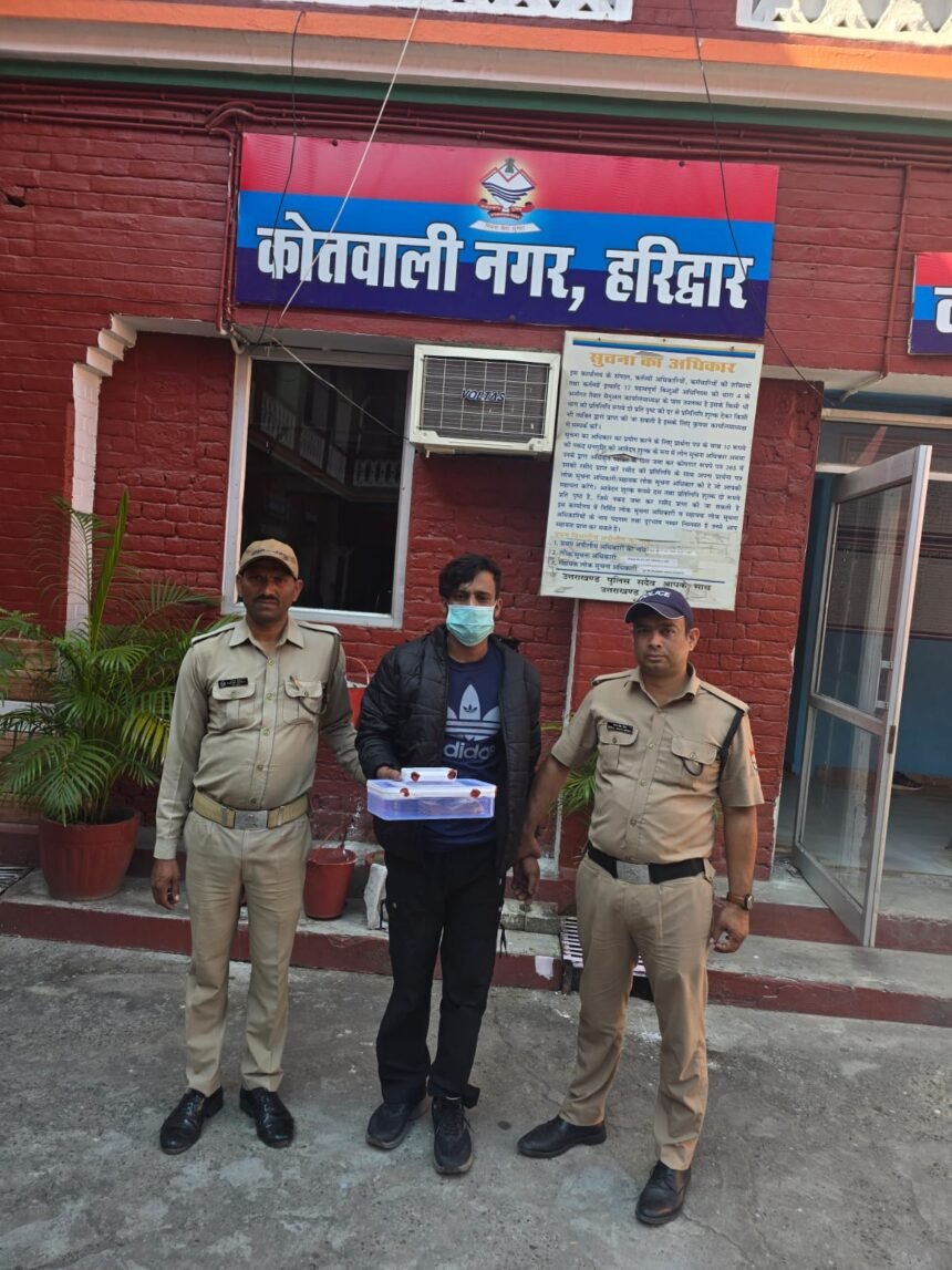 ₹4 Lakh Theft Case Solved in Haridwar, Accused Arrested; ₹1.20 Lakh Recovered — IMAGE CREDIT TO पुलिस