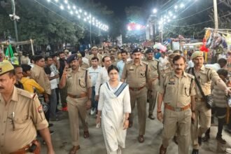 Administration on Alert Over Dussehra Fair Security; Inspects Ramlila Grounds in Hapur and Pilkhuwa. IMAGE CREDIT TO सूचना विभाग