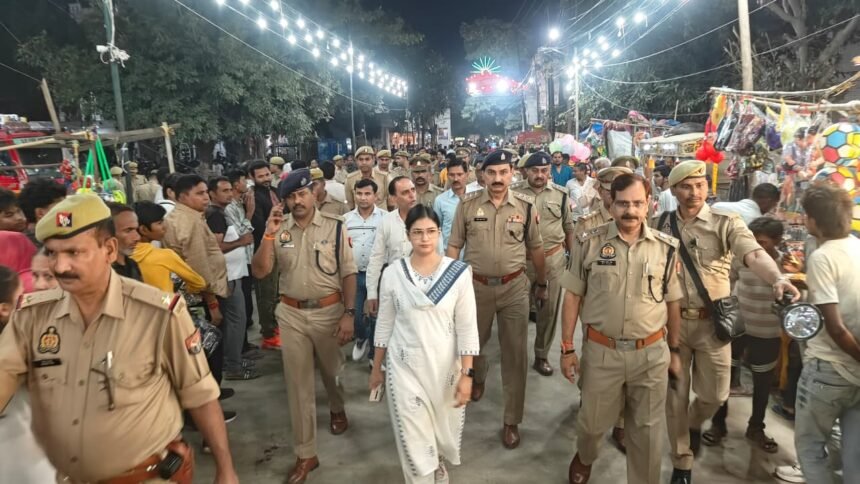 Administration on Alert Over Dussehra Fair Security; Inspects Ramlila Grounds in Hapur and Pilkhuwa. IMAGE CREDIT TO सूचना विभाग