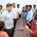 DM Inspects Polling Booths to Ensure Eligible Voters’ Names Are Included in the Electoral Roll — IMAGE CREDIT TO सूचना विभाग
