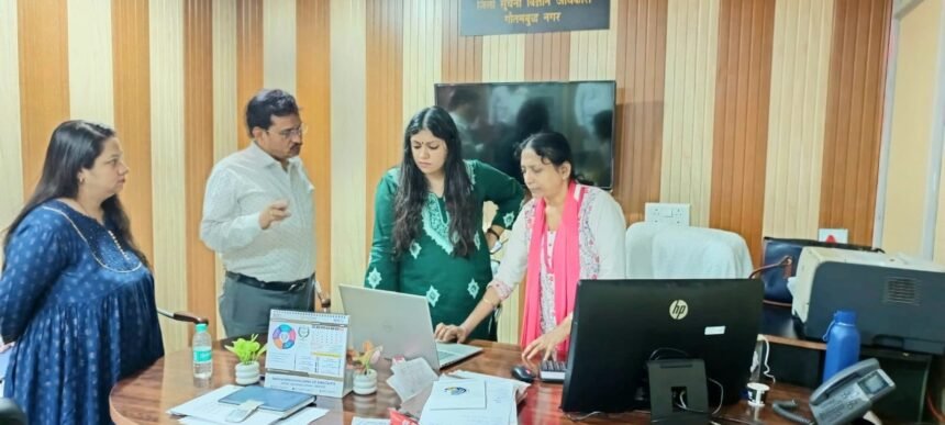 Preparations for the Meerut Division Legislative Council Elections Intensify; Second Random Allocation of Polling Personnel Completed — IMAGE CREDIT TO सूचना विभाग