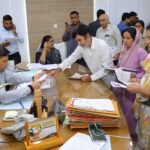 DM Hears Public Grievances During Public Hearing, Directs Officials to Ensure Eligible Beneficiaries Receive Scheme Benefits — IMAGE CREDIT TO सूचना विभाग