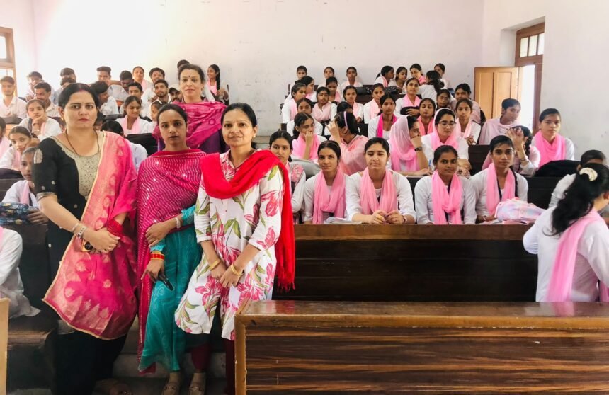 On Pink Day, Female Students Spread the Message of Women’s Empowerment and Raised Awareness About Women’s Rights IMAGE CREDIT TO: REPORTER