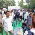 Polling Teams Depart for Legislative Council Elections; Voting to Take Place Today at 13 Centers in Ghaziabad IMAGE CREDIT TO: सूचना विभाग