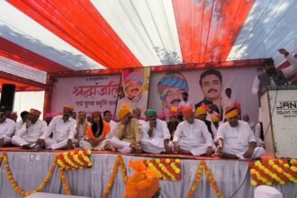 Massive Gathering on Rajendra Singh Rana’s Death Anniversary; Voices Rise in Support of Kartikeya Rana. IMAGE CREDIT TO रिपोर्टर