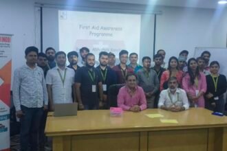 Employees Made Aware of Factory Safety; Training Programme Concludes at Pravek Kalp. IMAGE CREDIT TO गुरुकुल फाउंडेशन