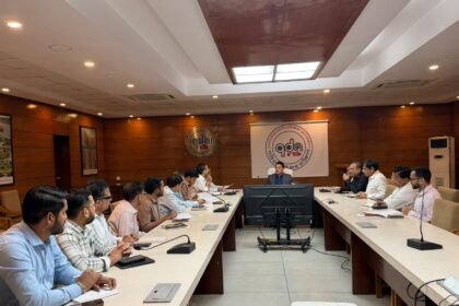 GDA Goes into Action Mode as GRAP-1 Comes into Effect: Heavy Fines for Negligence at Construction Sites; Repeat Offenders to Be Blacklisted. IMAGE CREDIT TO प्राधिकरण