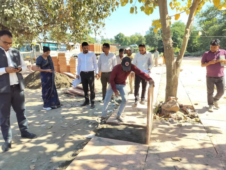 Preparations for Kumbh 2027 Gain Momentum; Mela Officer Sonika Reviews Ghats and Parking Arrangements — IMAGE CREDIT TO... सूचना विभाग