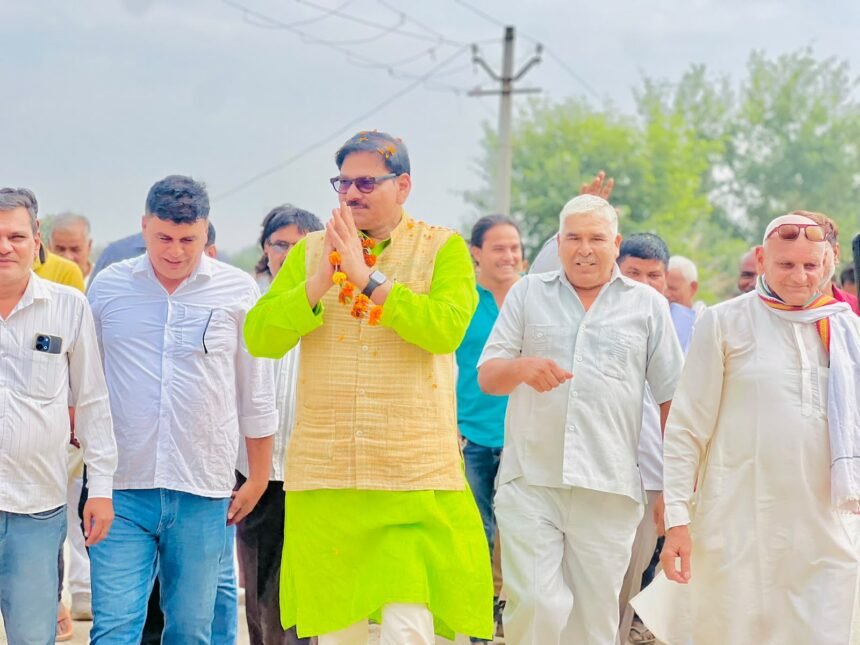 Development Gains Momentum in Jewar: Development Projects Worth ₹3 Crore Launched in Three Villages; MLA Dhirendra Singh Presents a Gift to the Public IMAGE CREDIT TO रिपोर्टर