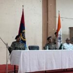 Commanding Officer of 38 UP Battalion Inspects SSV Inter College IMAGE CREDIT TO रिपोर्टर