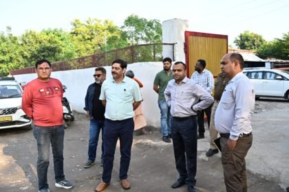 Preparations for Kumbh 2027 Gather Pace; DM Inspects Ongoing Construction Works. IMAGE CREDIT TO: सूचना विभाग