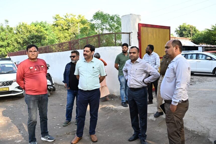 Preparations for Kumbh 2027 Gather Pace; DM Inspects Ongoing Construction Works. IMAGE CREDIT TO: सूचना विभाग