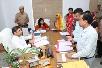 DM Addresses Public Grievances During Public Hearing; Directs Officials to Prioritize the Poor and Underprivileged. IMAGE CREDIT TO: सूचना विभाग