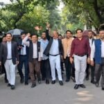 Anger Erupts Over Misbehaviour with Advocates at the High Court; Memorandum Submitted Demanding a High Court Bench in Western Uttar Pradesh. IMAGE CREDIT TO: रिपोर्टर